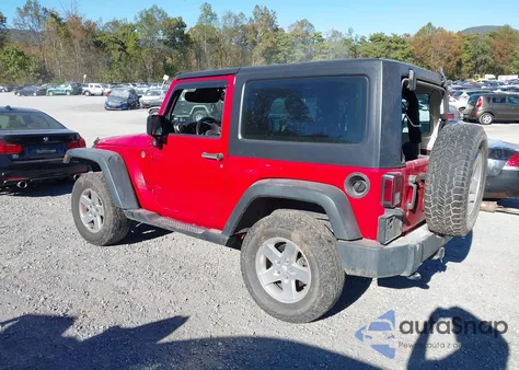 2014 Jeep Wrangler Sport z USA, uszkodzony, nr VIN 1C4AJWAG4EL276610